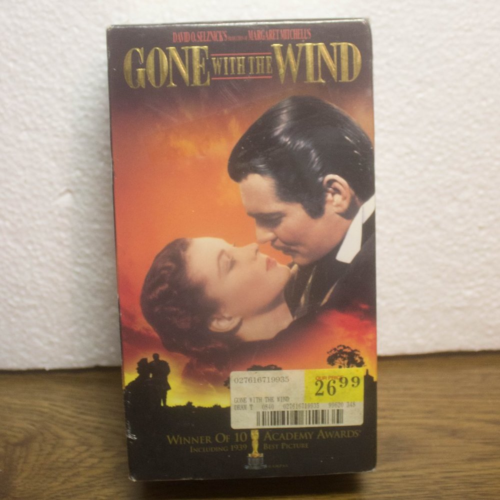 Gone With the Wind Unopened VHS